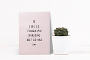Little Fox Brush Font, a Font by GraphicSupplyCo. (Thumbnail 2 of 8)