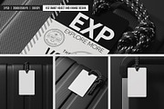 Luggage Tag with Rope Mockup, an Advertising Mockup by SD Mockup (Thumbnail 4 of 4)