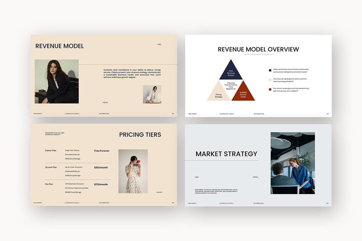 Fana : Pitch Deck Powerpoint, a Presentation Template by Punkl Camp (Photo 6 of 16)