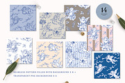 Vintage Cupid Angel Garden, an Illustration by Rachel Art Studio (Thumbnail 7 of 10)