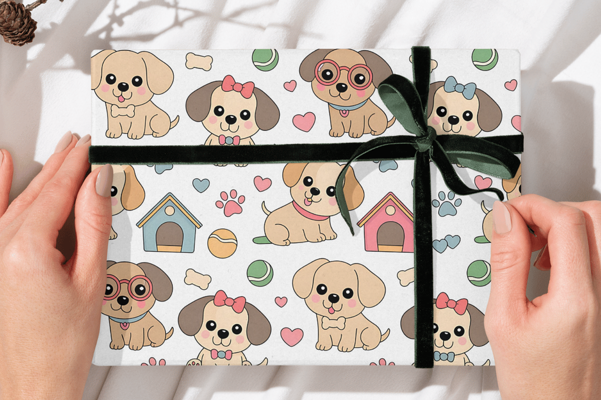 Cute Dog Digital Pattern, a Pattern Graphic by Design Station (Photo 3 of 4)