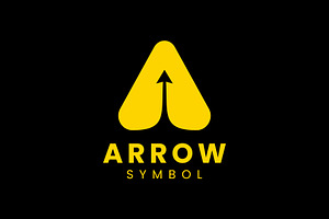 Triangle With Growth Arrow Logo, a Branding & Logo Template by Atlantis X Nurman Arbai