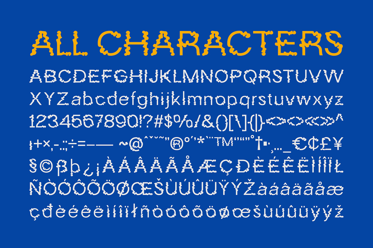 CS River – Trippy Font, a Sans Serif Font by Craft Supply Co. (Photo 8 of 8)