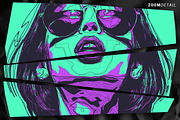 Vector Portrait Photo Effect, an Action Add-On by Amorjesu.com (Thumbnail 4 of 28)