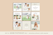 Wedding Instagram Templates, a Social Media Template by Digiluxe (Thumbnail 3 of 3)