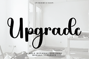 Upgrade, a Handwritten Font by FreshTypeINK (Thumbnail 1 of 8)