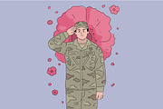 Memorial Day Tribute Set, an Illustration by Bekeen.co (Thumbnail 3 of 5)