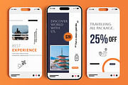Travel Social Media Story Design, a Social Media Template by MightyDesign (Thumbnail 2 of 6)