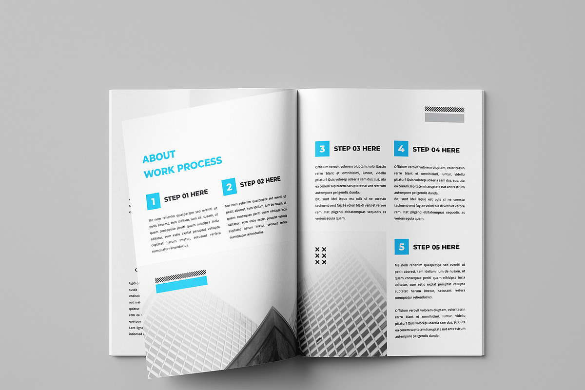 Minimal Business Project Proposal, a Brochure Template by mijli (Photo 5 of 14)