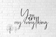 Sallystar Handwritten Font, a Script Font by Lythcreative (Thumbnail 7 of 8)