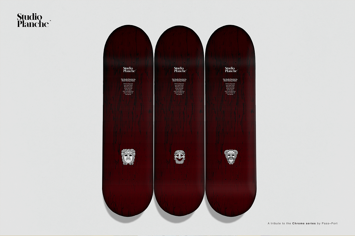Skate Triptych Mockup — Toripu, a Product Mockup by Studio Planche (Photo 4 of 6)