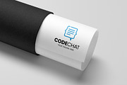 Code Chat Logo, a Branding & Logo Template by Logo Lab (Thumbnail 3 of 4)