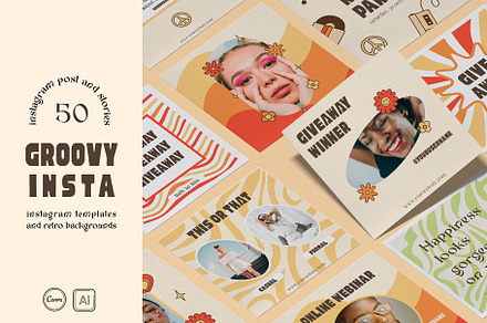 Groovy Insta Templates, a Social Media Template by millering