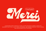 Courtyard - Script Typeface, a Script Font by HeyFonts (Thumbnail 9 of 9)