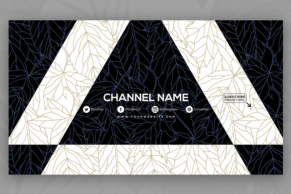 10 Youtube Channel Art Banners vol10, a Social Media Template by RussGFX (Photo 11 of 12)