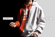 Hoodie Mockup, a Hoody Mockup by sagesmask.com (Thumbnail 4 of 5)