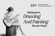 Drawing & Painting Brush Pack, a Brush Add-On by Debayan Mukherjee (Thumbnail 1 of 2)