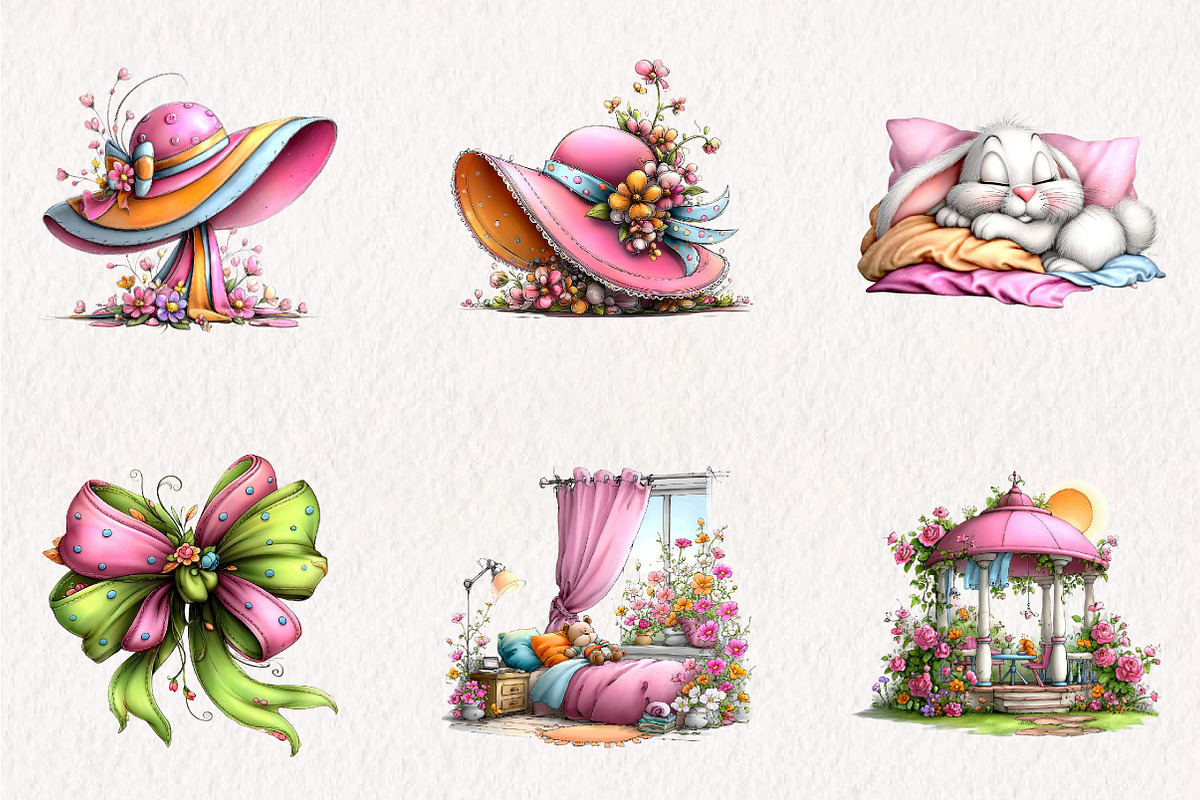 Summer Mood Clipart Bundle, an Illustration by CreationArt (Photo 7 of 7)