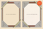 66 Vintage Frames and Borders, a Background Graphic by Century Library (Thumbnail 4 of 12)