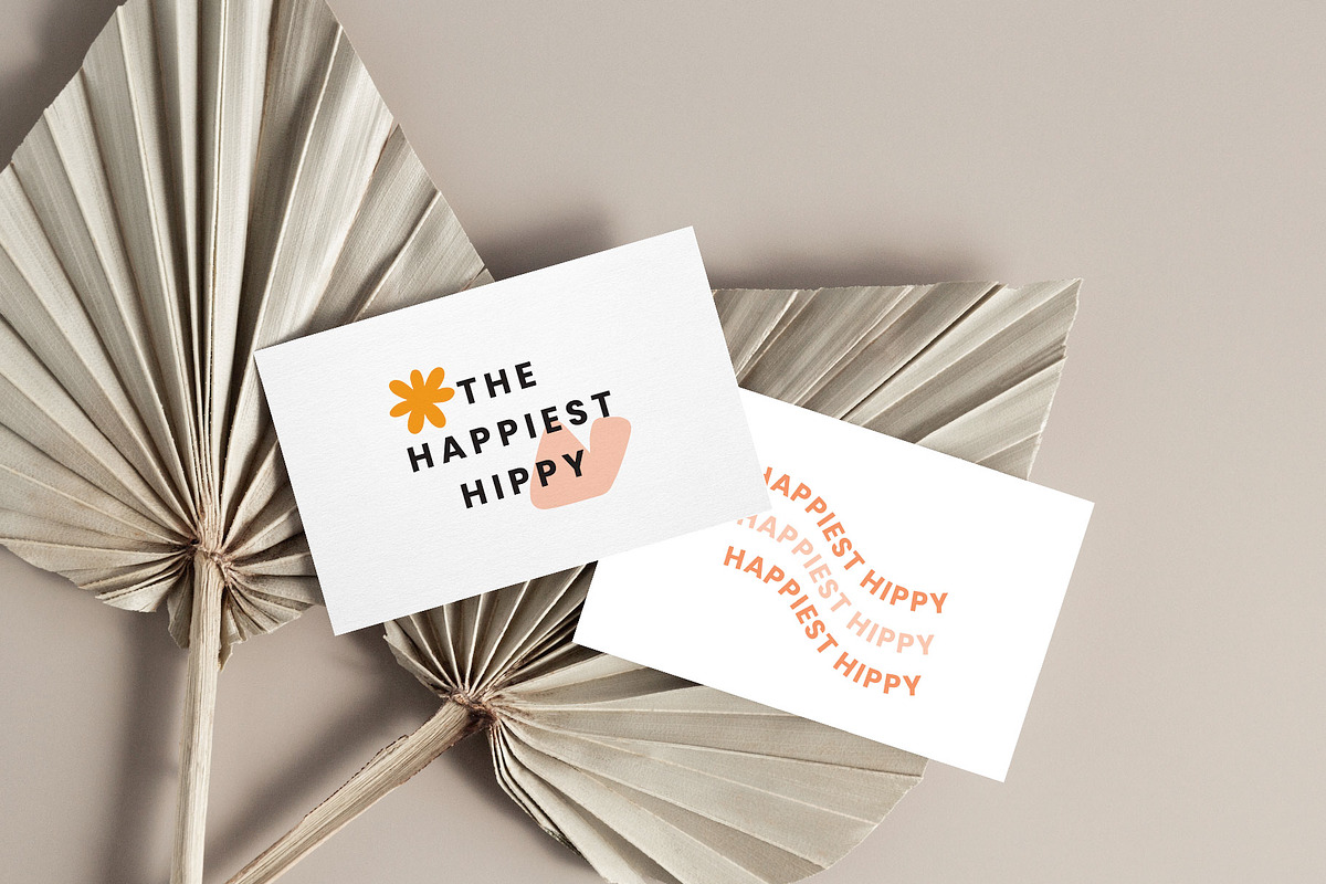 Retro Modern Hippy Logo Kit, a Branding & Logo Template by Forth and Wild (Photo 15 of 16)