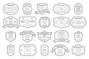 85 Photography Badges / Labels preview 2