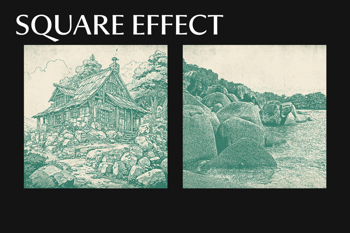 Grain Stamp Photo Effect, a Layer Style Add-On by dokudokunomi (Photo 2 of 5)