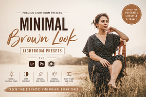 Minimal Brown Lightroom Presets, a Preset Add-On by AAA Presets