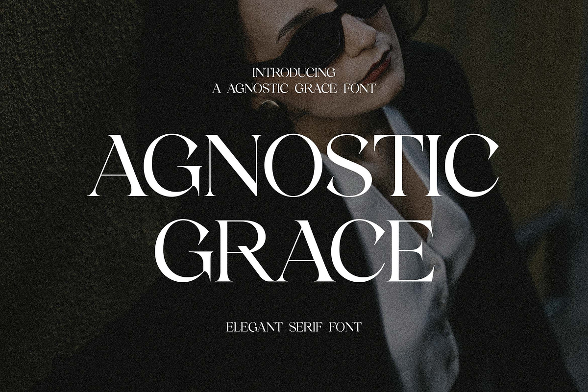 Agnostic Grace Elegant Serif Font, a Serif Font by UICreative (Photo 1 of 13)