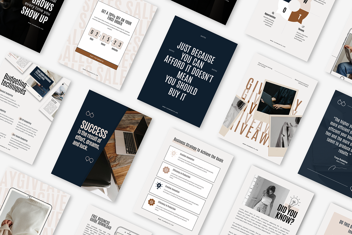 Canva Business Instagram Jane Pro, a Social Media Template by Lovely Confetti (Photo 5 of 8)