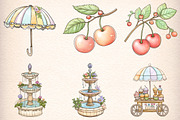 Whimsical Summer Clipart Bundle, an Illustration by Digital Artistic99 (Thumbnail 3 of 11)