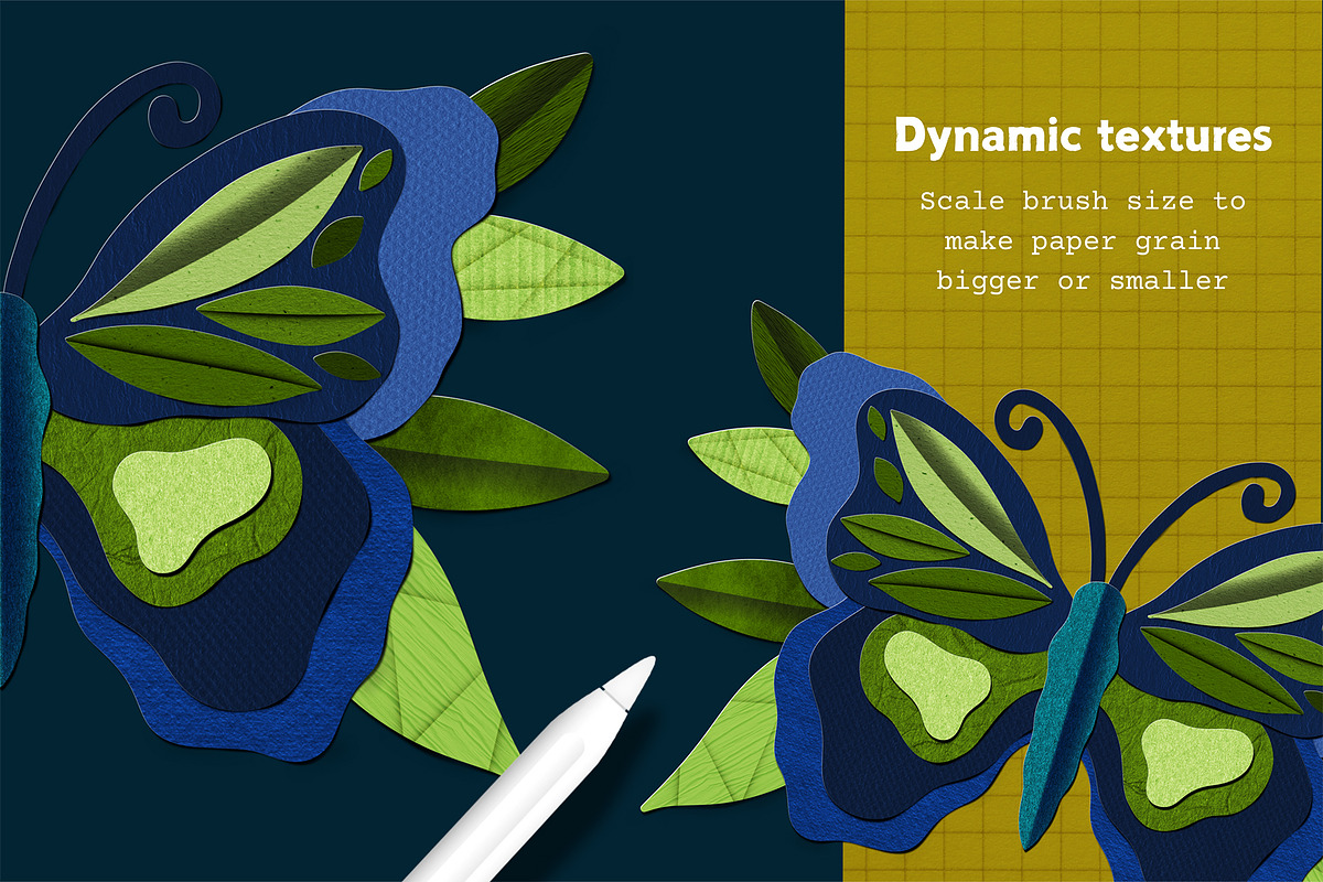 Paper brushes for Procreate, a Brush Add-On by seamless team (Photo 9 of 9)