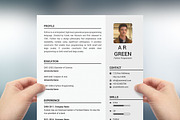 Clean Resume/CV, a Resume Template by designvillage (Thumbnail 2 of 12)