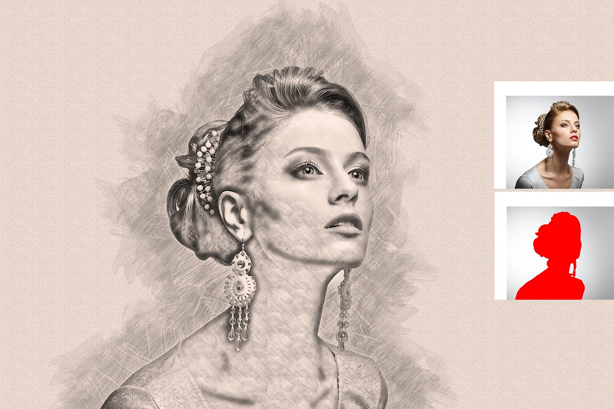 Incredible Sketching Effect, an Action Add-On by MRI STUDIO (Photo 2 of 16)