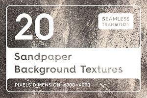 20 Sandpaper Background Textures