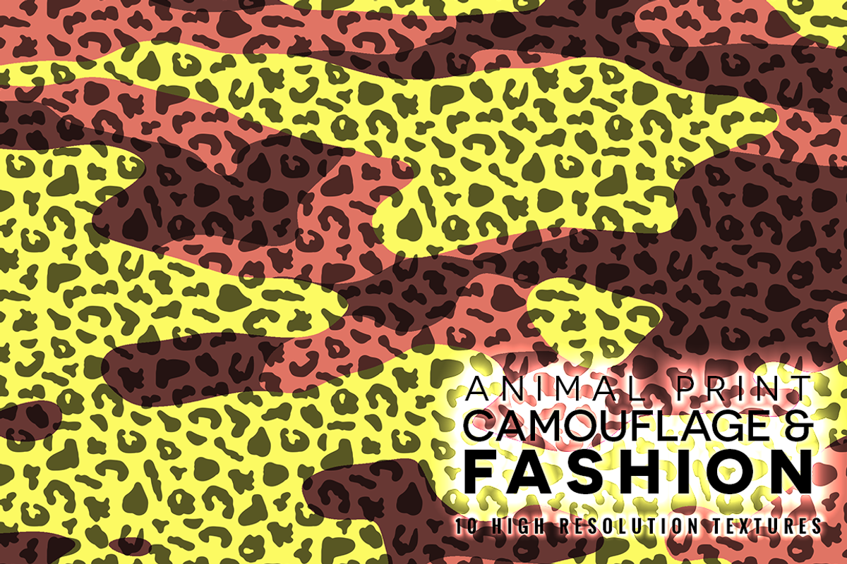 Animal Print, Camouflage and Fashion, a Texture Graphic by Digital Art Creations (Photo 3 of 14)