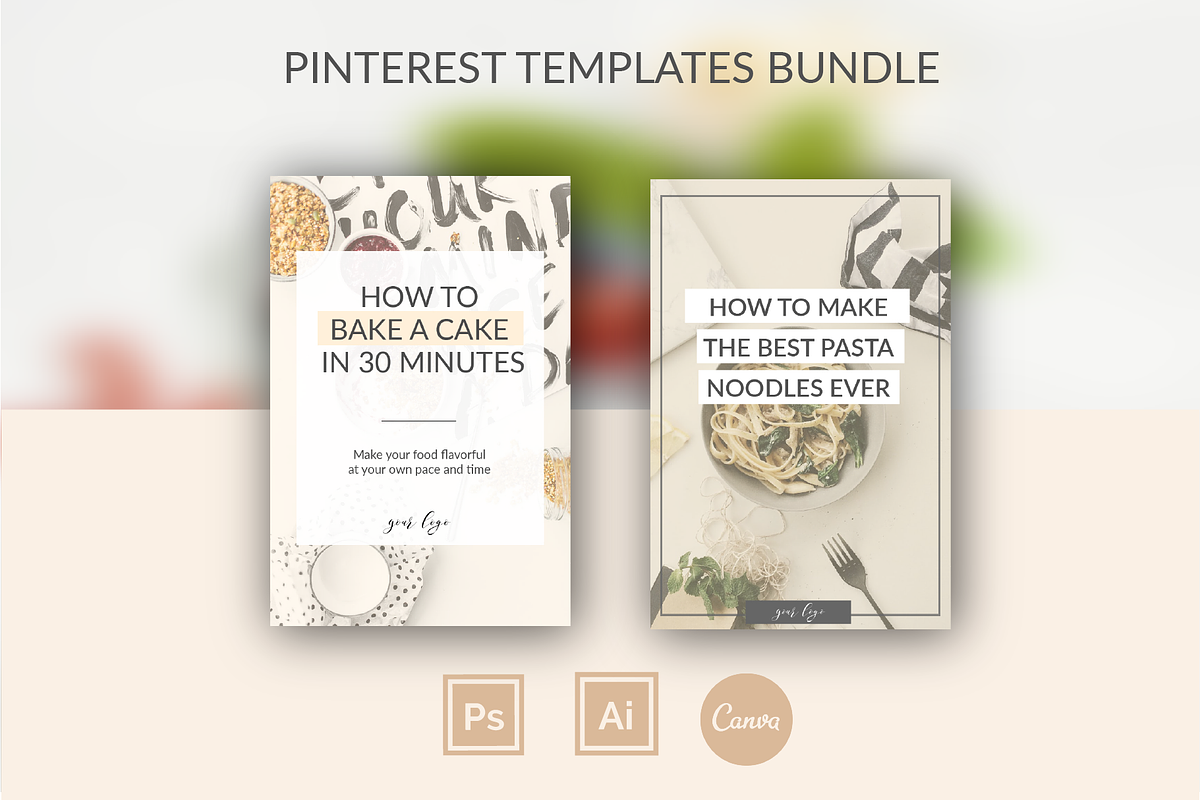15 DIY Canva Pinterest Templates, a Social Media Template by Just Arpi Design Agency (Photo 3 of 6)