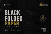 Black Folded Paper Textures, a Texture Graphic by Shovajit (Thumbnail 1 of 3)