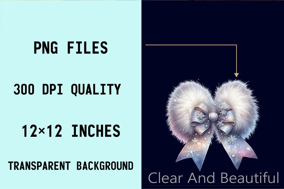 Christmas Bow Clipart Bundle., an Illustration by SVGArt (Photo 5 of 8)