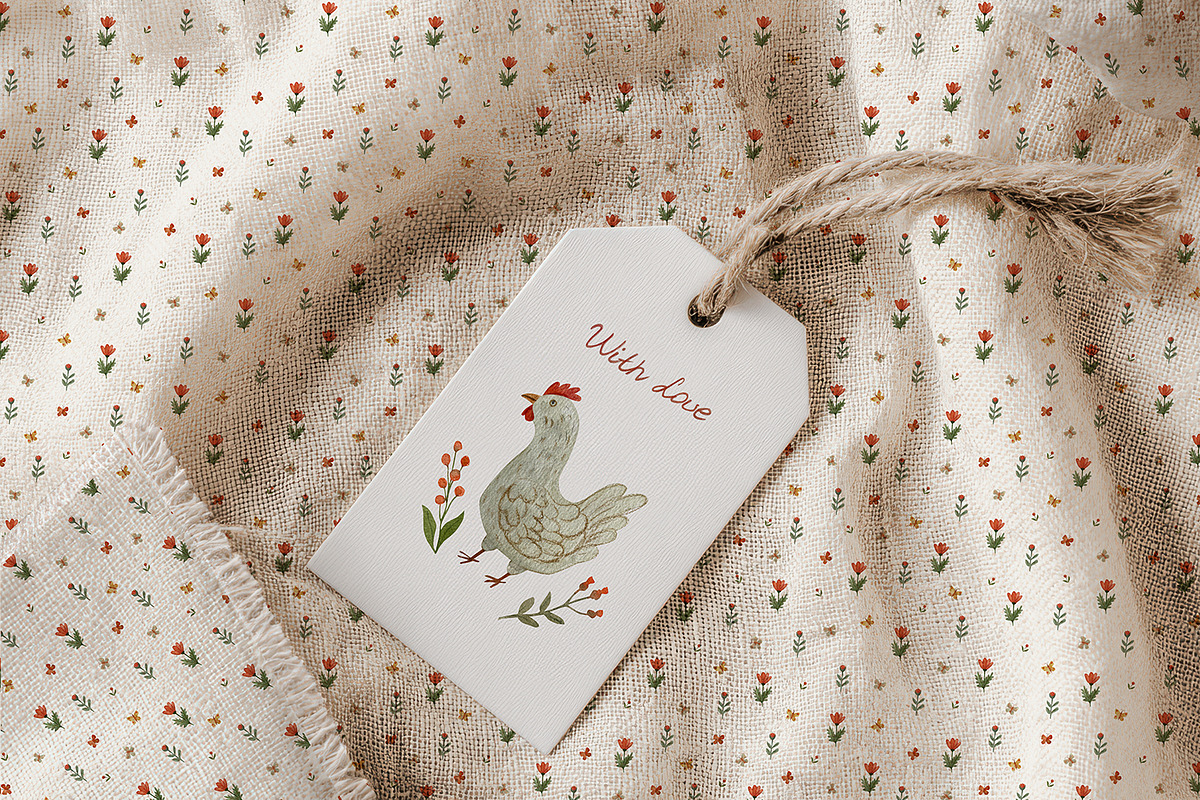 Country Cottage Charm Watercolor, a Decorative Illustration by Anna Druzhkova (Photo 16 of 32)