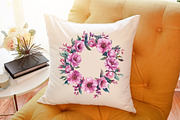 Watercolor Pink Preppy Chinoiserie S, an Illustration by Sublimation Artist (Thumbnail 6 of 6)