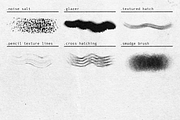 Crayon Doodle Drawing Brushes, a Brush Add-On by BrushArchive (Thumbnail 6 of 6)