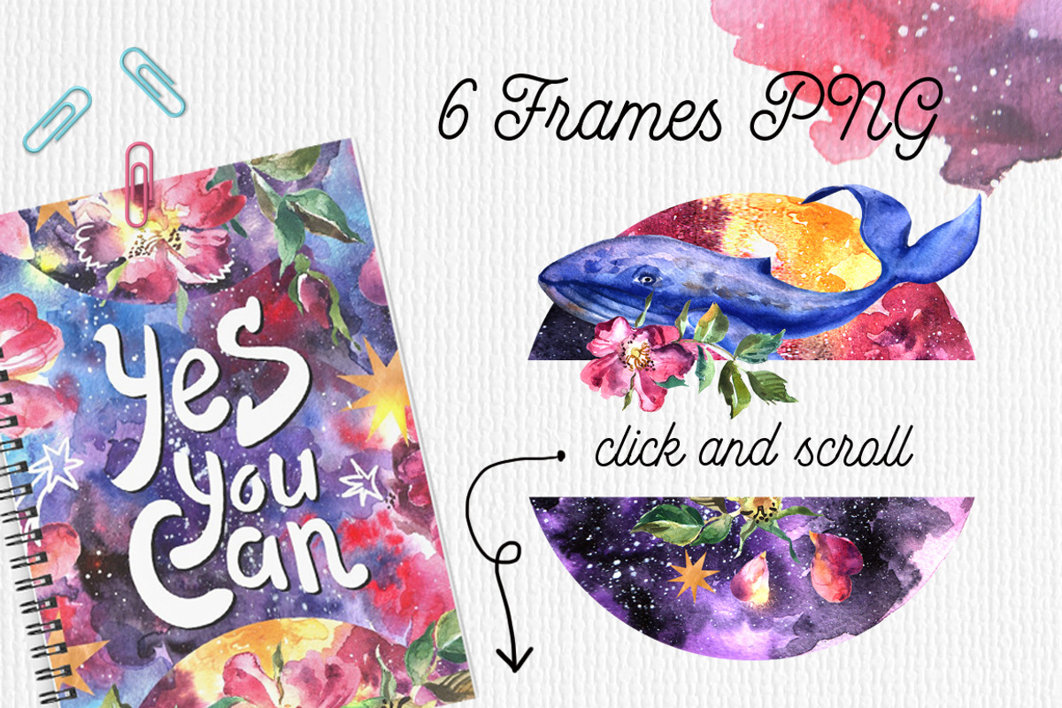 Magic watercolor design, an Illustration by Steshnikova (Photo 4 of 6)