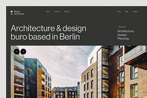 MA Architecture Figma Template