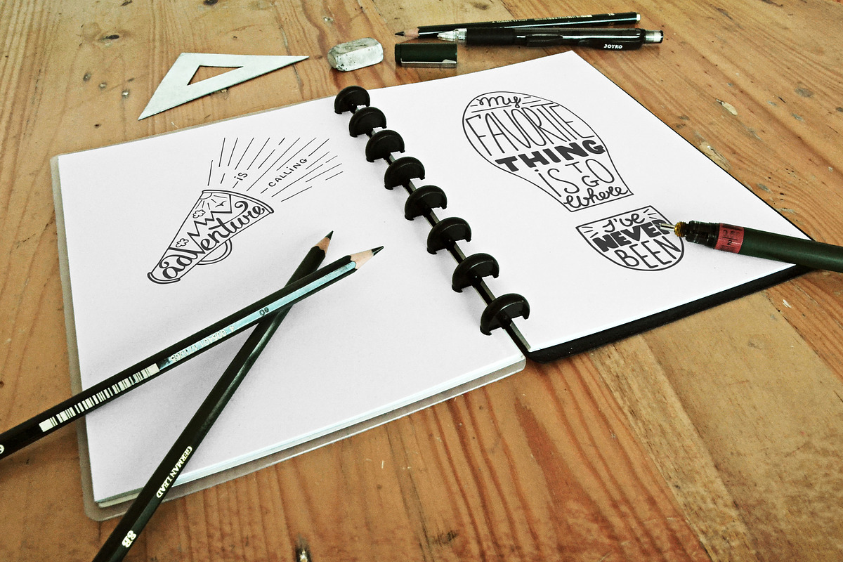 Adventure quotes and doodles, an Illustration by Akimo Mia (Photo 15 of 15)