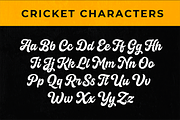 Cricket Script, a Script Font by hastatypestd (Thumbnail 8 of 8)