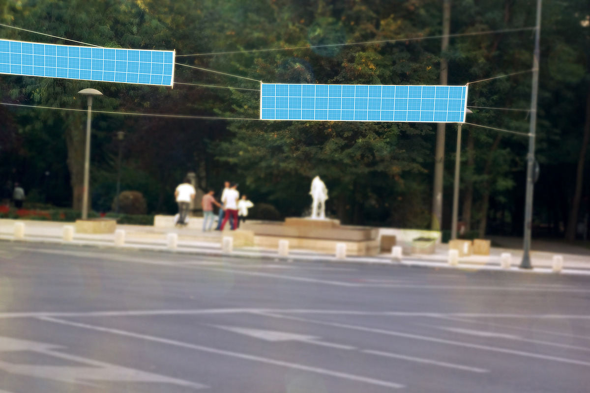 City Banners Mockup, a Mockup by ijiki (Photo 2 of 5)