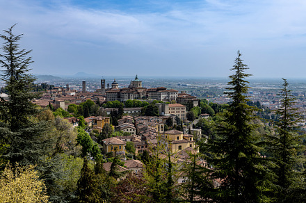 Bergamo is an ancient northern Itali, a Holiday Photo by Photo Kaminski