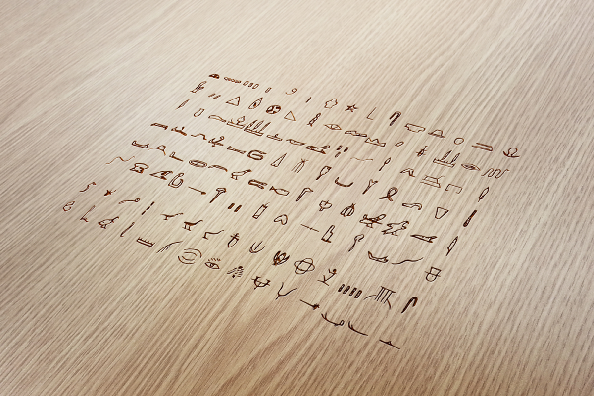 Egypt-Font preview 5