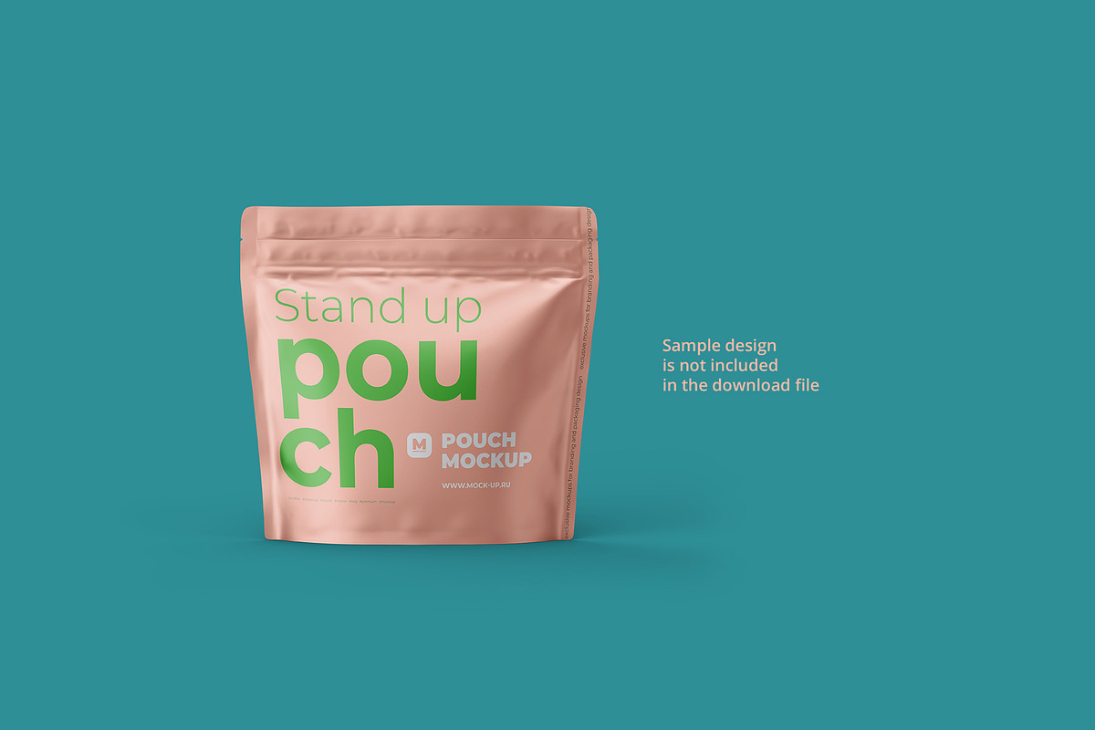 Stand-up Pouch Mockup (square), a Cups & Container Mockup by easymock (Photo 9 of 9)