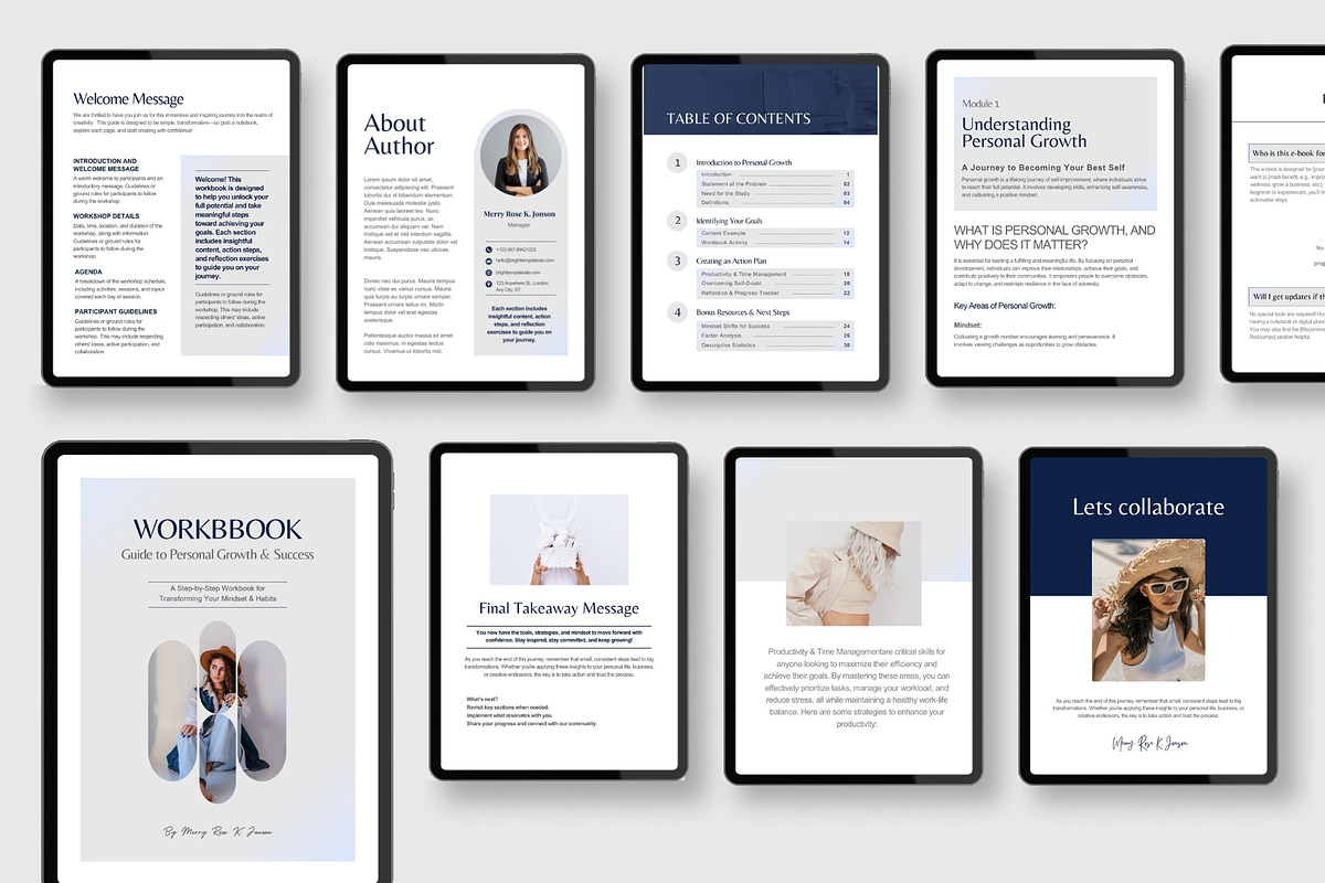Versatile Ebook & Workbook Canva, a Marketing Template by TheBrightGrap (Photo 2 of 13)